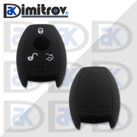 Калъфче за ключ 3 бутона Mercedes C-Class (W203) (W204) CLK (A209) (C209) CLS (C218) (C219) E-Class (W210) (W211)